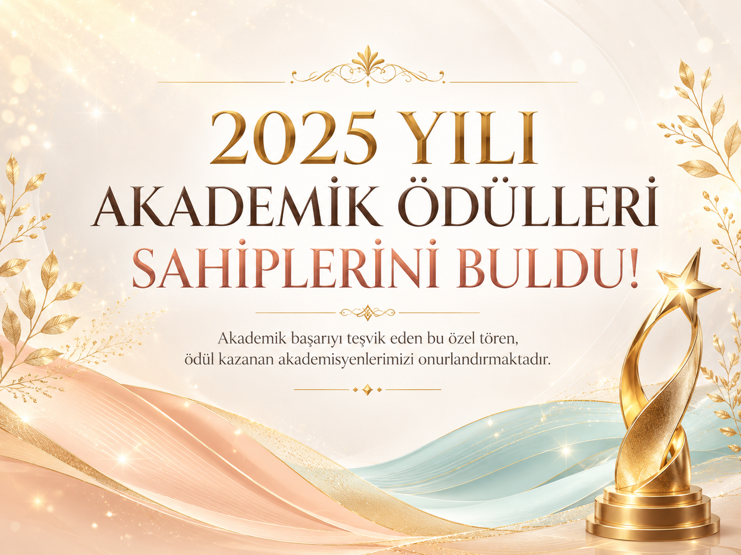 2025 Yılı Akademik Ödülleri Sahiplerini Buldu